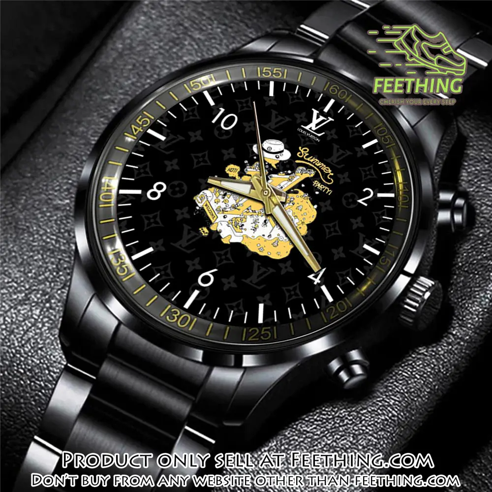 Lv luxury black fashion sport watch bwl1016 ft5938698